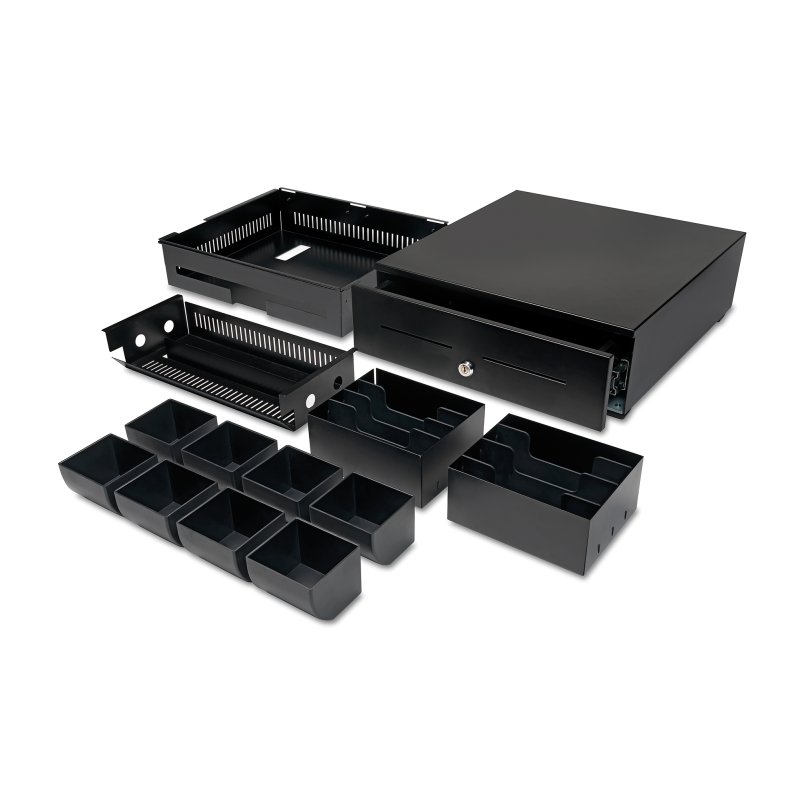 Safescan kaslade HD-4142 Heavy Duty, zwart, 8 muntvakken
